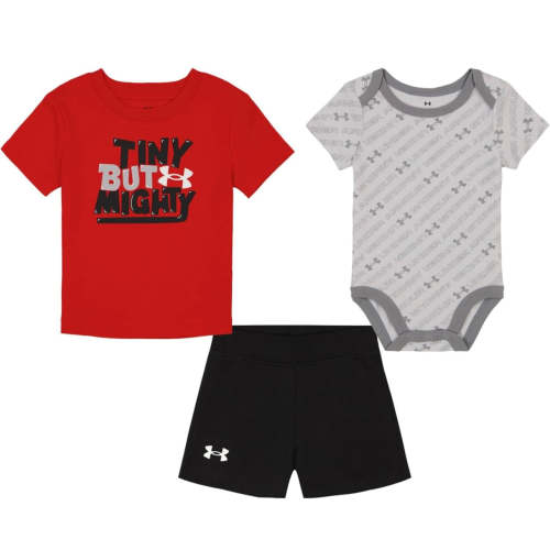 Under Armour Red Tiny But Mighty 3PC Set