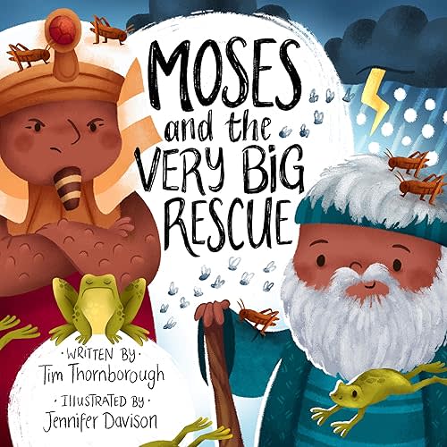 Moses and the Very Big Rescue Hardcover – Picture Book, November 1, 2020