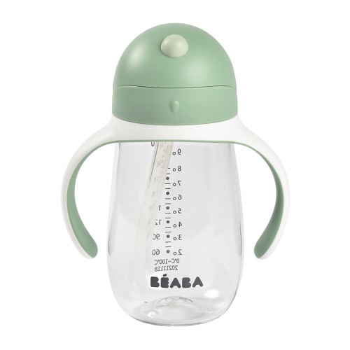 Beaba Straw Cup Sage Green 300ml