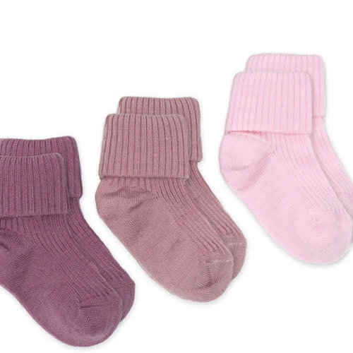 Wool Socks, Baby and Toddler, Pink & Rose