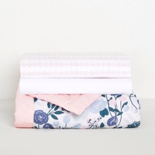 Aden + Anais Essentials Bedding Set - Flowers Bloom - 3pk
