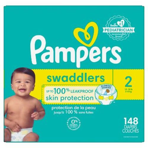 Pampers Swaddlers Active Baby Diapers - (Select Size and Count), Size: 2