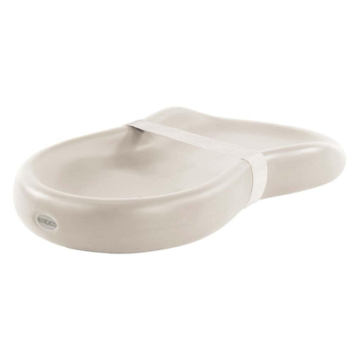 Keekaroo Peanut Changer Baby Vanilla– The Original Made in USA Easy-to-Clean Changing pad and The only Shell Over Foam, Fully Water Repellant