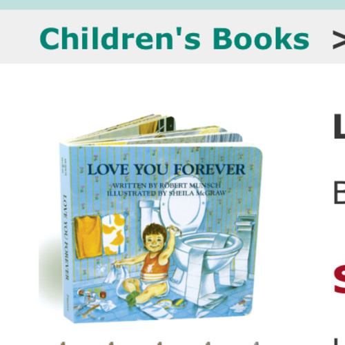 Love You Forever book by Robert Munsch