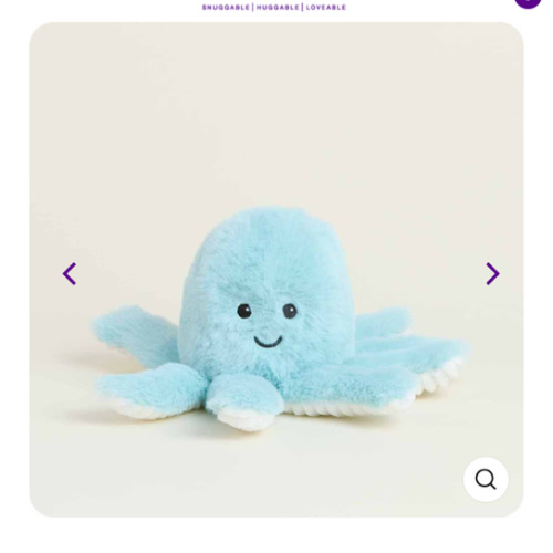 Microwavable Octopus Warmies Junior | Warmies USA