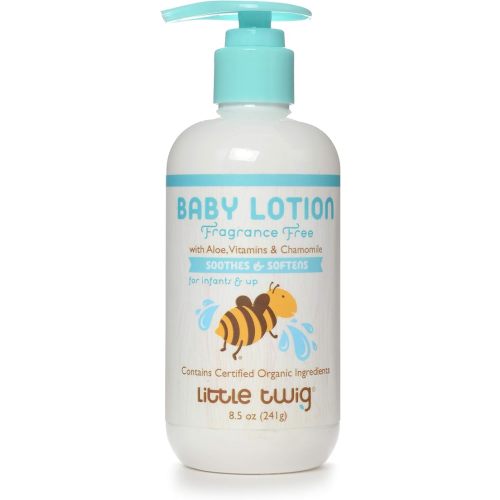 Little Twig Baby Lotion, Natural Plant Derived Formula, Fragrance Free, 8.5 fl oz