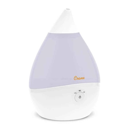 Crane 0.5-Gallon Droplet Ultrasonic Cool Mist Humidifier - Crane Baby