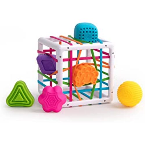 Fat Brain Toys InnyBin Baby Toys & Gifts for Babies,7 pcs