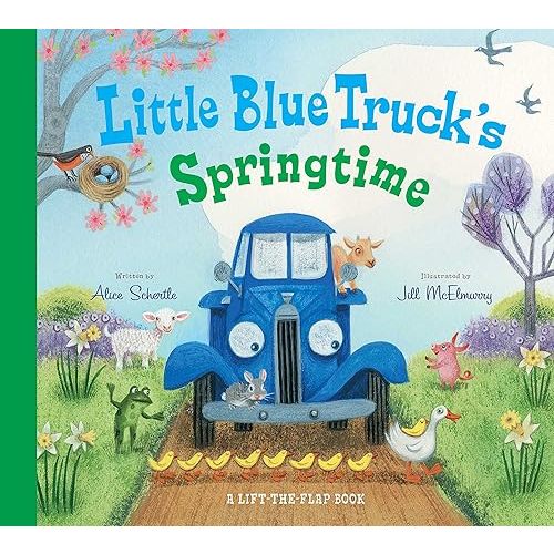 Little Blue Truck's Springtime: An Easter And Springtime Book For Kids – An Interactive Adventure with Baby Animals Kindle Edition