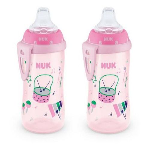 Nuk Active Cup - Pink - 10oz/2pk