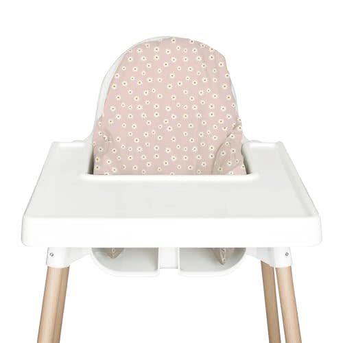 Nibble and Rest Highchair Insert Cover, Compatible for IKEA Antilop Highchair, High Chair Accessories Stain-Proof and Wipeable Insert Cover(Cushion NOT Included)(Daisy)