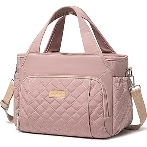 Artelaris Insulated Lunch Bag for Women,Leak-Proof Cooler Lunch Box, Cooling Tote for Adult,with 7 Pockets,Adjustable Strap(15 Liters)