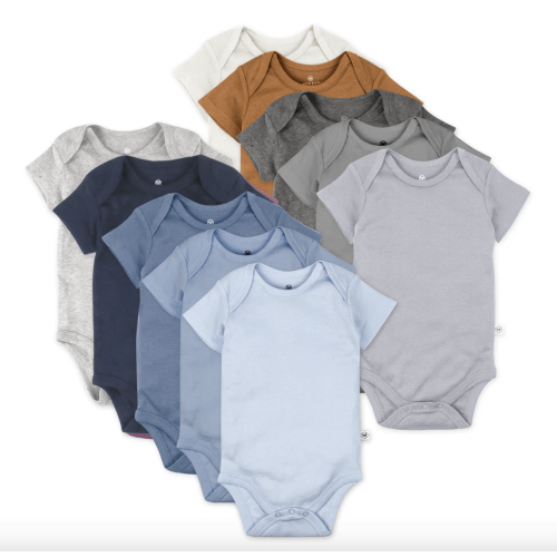 10-Pack Organic Cotton Short Sleeve Bodysuits | Honest Baby Clothing
