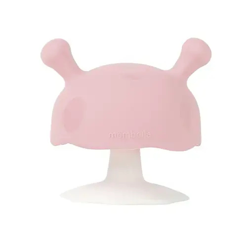 Mombella Mimi Mushroom Soothe Teether Toy For 3 Months Baby With A Fre – mombella