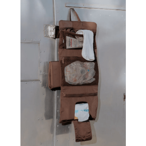 Diaper Changing Pad Organizer - HAZELNUT