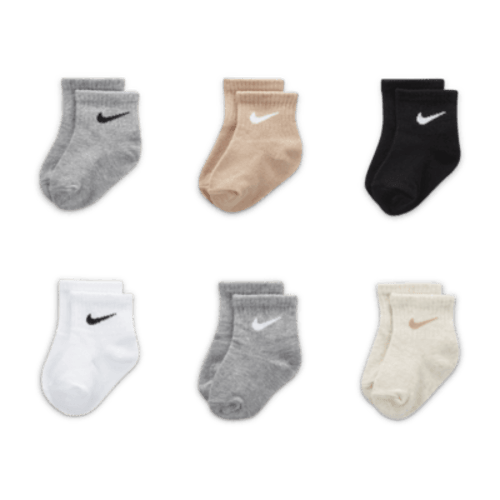 Nike Baby Ankle Socks (6 Pairs) 6-12Mo