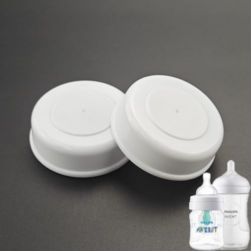 Travel Bottle Caps Compatible with Avent Bottles, Bottle Lids Replacement Modle B (12)