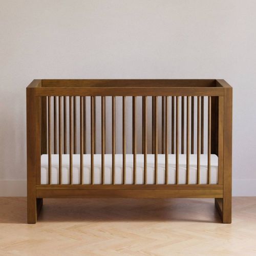Namesake Nantucket 3-in-1 Convertible Crib with Toddler Bed Conversion Kit - Walnut Brown