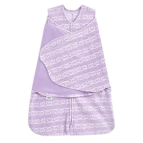 HALO Micro-Fleece Sleepsack Swaddle, Small - Heartline