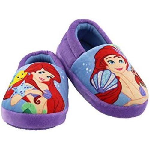 Disney Princess Girls Toddler Plush Aline Slippers