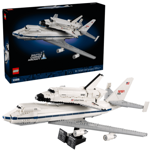 Shuttle Carrier Aircraft 10360 | LEGO® Icons | Buy online at the Official LEGO® Shop US