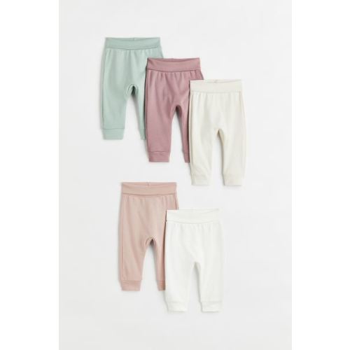 5-pack Cotton Pants - 6M