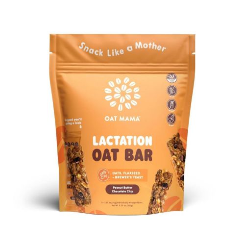 Oat Mama Lactation Bars - Peanut Butter Chocolate Chip - 6.35oz/5ct