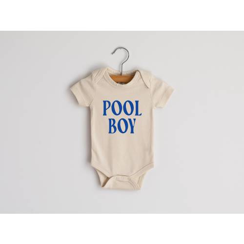Pool Boy Organic Baby Bodysuit