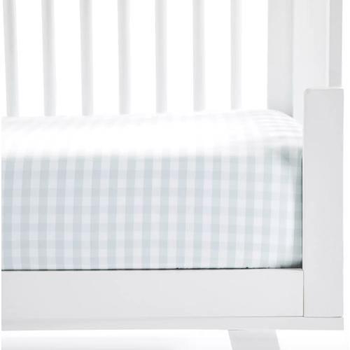 Gingham Crib Sheet | Serena and Lily