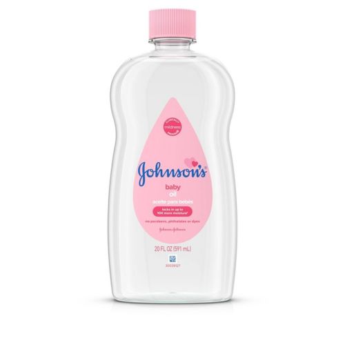 Johnson's Baby Body Pure Mineral Oil, Gentle & Soothing Massage Oil For Dry Skin - Original Scent - 20oz