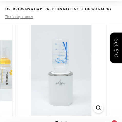 Dr. Browns Adapter (Does Not Include Warmer)