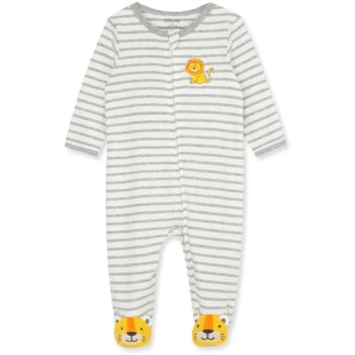 Little Me baby-boys Footie and Hat