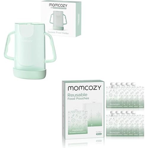 Squeeze Pouch Holder & 5oz Food Pouches