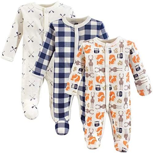 Hudson Baby Baby Girls' Cotton Preemie Sleep and Play