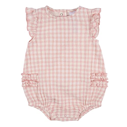 Gerber Baby Girls' Sleeveless Ruffle Romper