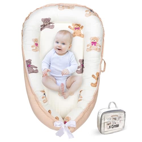 Baby Lounger - Comfort Baby Lounger for Newborn 0-24 Months, Soft and Breathable Baby Snuggle Nest, Lightweight, Portable Infant Lounger Cover