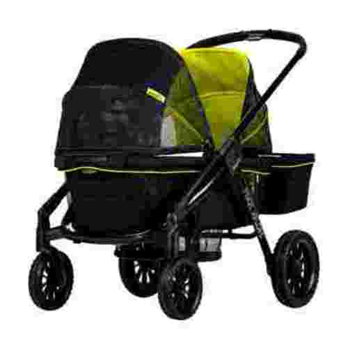 Evenflo Pivot Xplore All-Terrain Stroller Wagon with Toddler Second Seat, 6 Months - 5 Years, Wayfarer Black