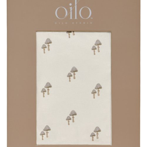 Oilo Print Organic Cotton Crib Sheet | Nordstrom