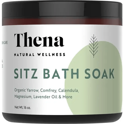 Best Organic Sitz Bath Soak for Postpartum Recovery Care New Mom Essentials & Natural Hemorrhoid Treatment, 100% Natural & Gentle with Pure Epsom & Dead Sea Salts Witch Hazel Lavender Essential Oil