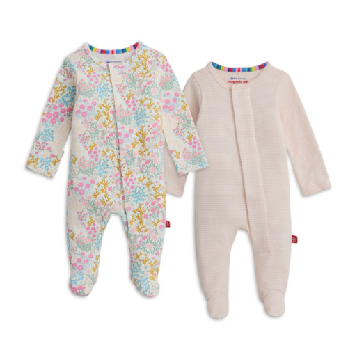 Unisex Cotton Footie Two-Pack Bundle - Baby
