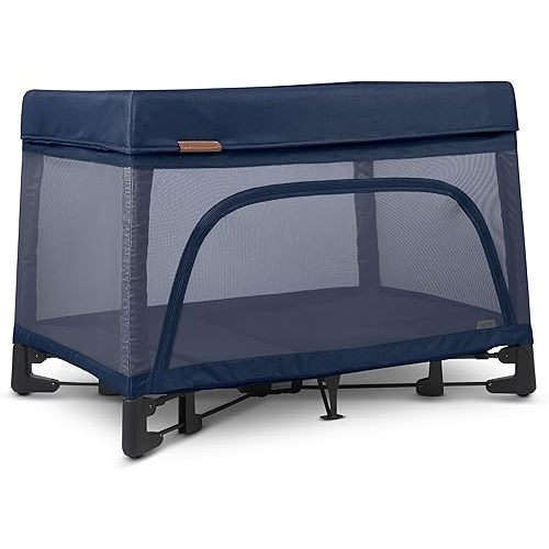 UPPAbaby Remi Playard | Deluxe 3-in-1 Portable Playard, Bedside Bassinet + Travel Crib| Mesh Bassinet, Mattress, Organic Cotton Mattress Cover + Storage Bag Included | Stella (Grey Brushed Mélange)