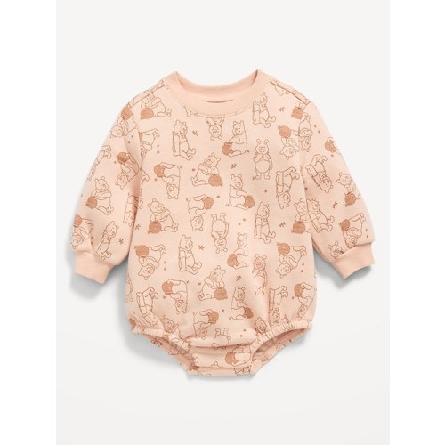 Disney© Long-Sleeve Fleece One-Piece Romper for Baby | Old Navy