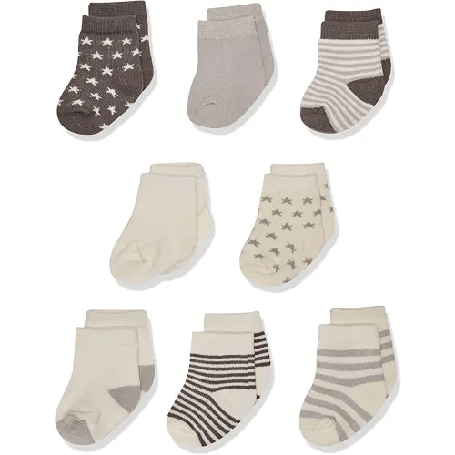 Touched by Nature Unisex Baby Organic Cotton Socks