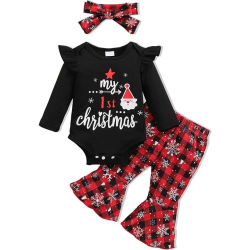 Doresbebe Baby Girl Clothes Newborn Infant Outfits Cute Summer Clothes Spring Romper Set+Hat+Headband