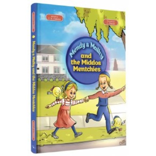 Mendy and Malky and the Middos Mentchies Comic Story [Hardcover] - The Judaica Place