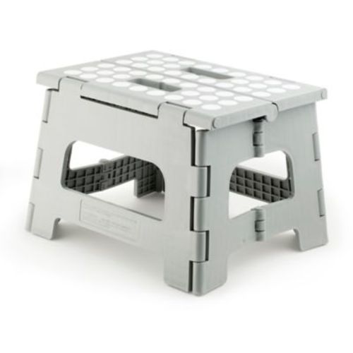 Kikkerland Design Rhino II Step Stool in Grey - GREY - STEP STOOL