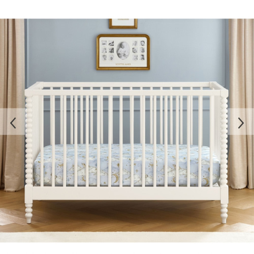 Chris Loves Julia Turned Wood Convertible Crib | Pottery Barn Kids