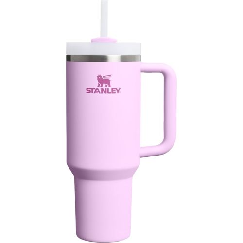 STANLEY Quencher H2.0 Flow State Tumbler, 40 oz, Soft Orchid