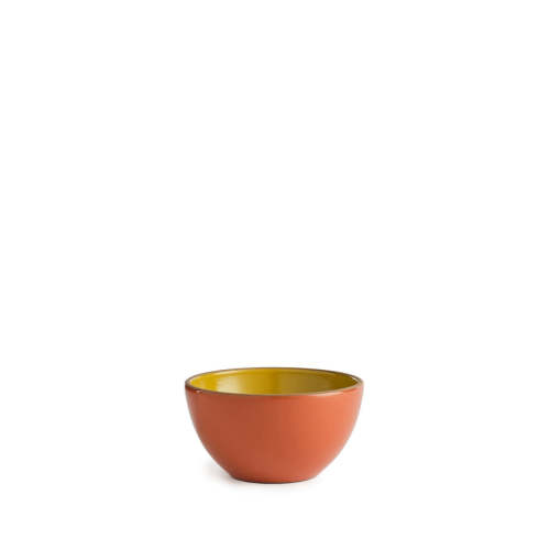 Kids Dessert Bowl in Zest Yellow/Tomato – Heath Ceramics