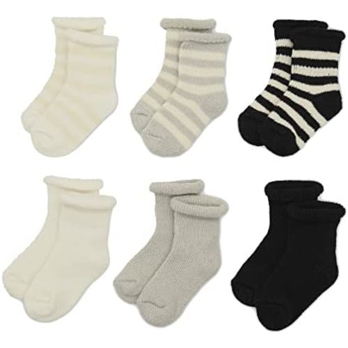 Neutral Earth-Toned Color Newborn Socks Neutral Baby Socks - Soft & Gentle Baby Socks